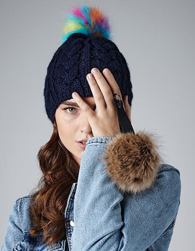 Pompom nøkkelring